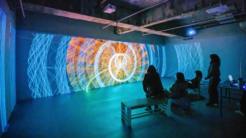 The Lumixpace Immersive Studio is a modern and functional facility sponsored by our collaborating partner, ViewSonic. It enables students to experience creating engaging multimedia and interactive activities within a simulated environment.