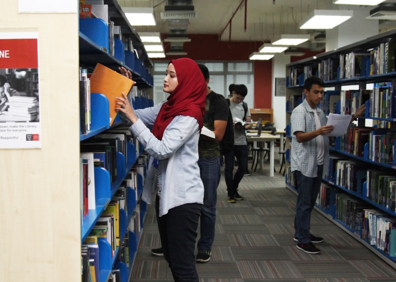 The library provides comprehensive resources and facilities for research and assignment purposes.
