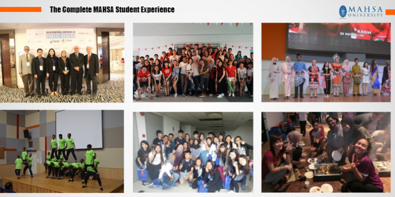 The complete MAHSA student experience