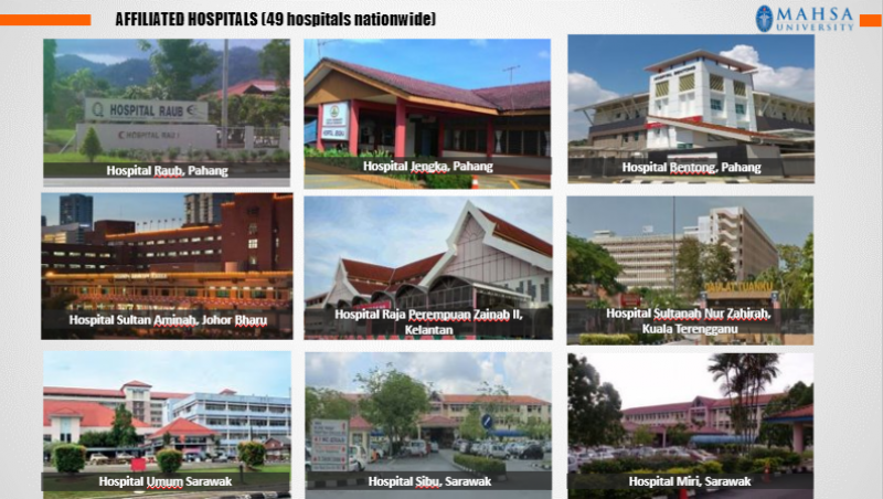 Affiliated hospitals (49 hospitals nationwide)